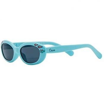 Chicco Gafas de Sol para Bebés 0+ Meses, Color Azul con Estampado de Peces