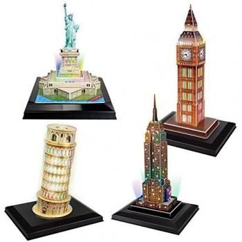Cubic Fun Set de Torres LED - 118 Piezas