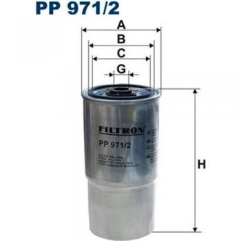 Filtron PP971/2 Inyección de Combustible