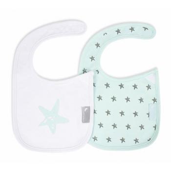 Pack 2 Baberos Talla 0M Estrellas Interbaby