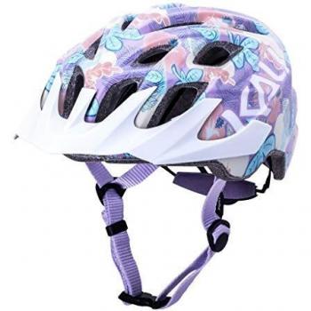 Kali Casco Chakra Youth Flora Purple, Juventud Unisex, Morado
