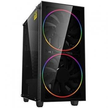 COOLBOX CAJA PC GAMING DEEPRUNNER ARGB ATX USB SIN FUENTE