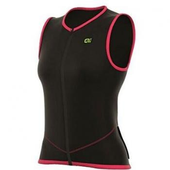 Ale Icona Clima Protection 2.0 Chaleco, Mujer, Negro, S/161-170