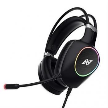Abkoncore CH55 Auriculares Gaming Virtual 7.1 RGB LED Negros