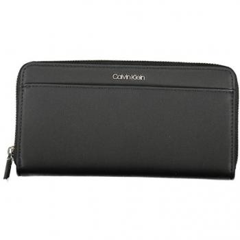 Calvin Klein Elegant Black RFID Secure Zipper Wallet for Women