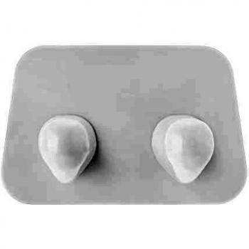 VIGAR Colgador Multiusos Doble Gancho Compact Gris Claro, 11,6 x 7,5 x 7,5