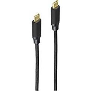 Cable USB 3.1 Shiverpeaks PRO Series II, conector C a conector C, 1 metro, sincronización y carga