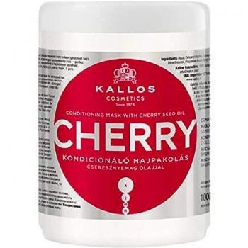 Kallos Conditioning Hair Mask with Cherry Seed Oil 1000ml, White