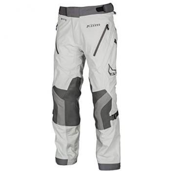 KLIM Pantalones de Moto Kodiak Short Gris Frío, pantalones textiles de motocicleta, color gris, talla 30