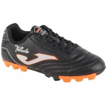 Joma Botas de Fútbol Toledo HG para Niño, color negro, modelo TOJS HG