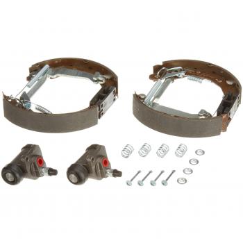 Bosch KS629 Kit Super Pro Kit de freno trasero de tambor 1 juego completo premontado