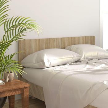 Cabecero de cama Sonoma 160x1,5x80 cm madera multicapa y contrachapada roble