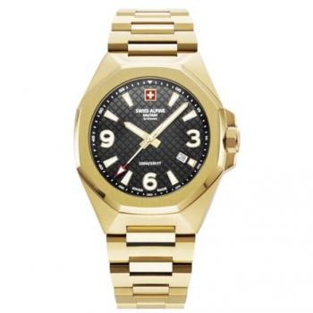 Reloj Suizo Militar Alpine Avenger 7005.1117, 42mm, Oro, 10ATM