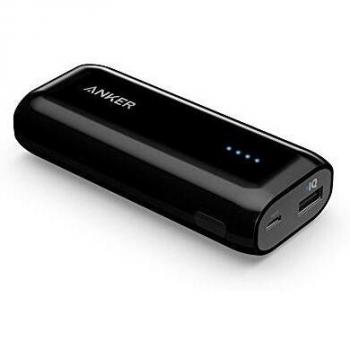 Anker Astro E1 5200mAh Batería Externa Cargador Portátil con Tecnología PowerIQ compatible con iPhone, iPad Mini, Samsung, Nexus, BQ, Xiaomi, HTC y más.