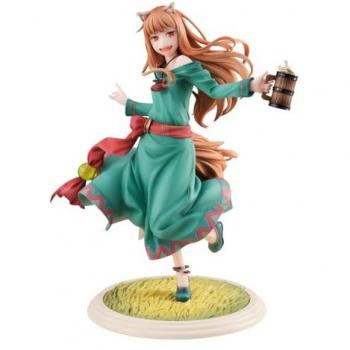 Estatua de PVC 1/7 Holo 10th Anniversary Ver. Spice and Wolf, altura total aprox. 210 mm, figura pintada a escala, incluye base especial