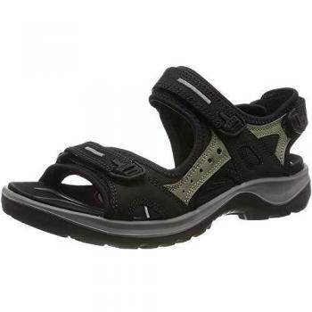 ECCO Women's Yucatan Outdoor Walking Sandals - Black - Size: 4.5 UK (37 EU)