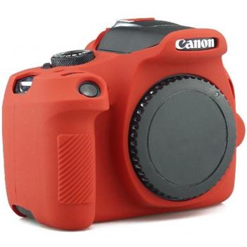 Funda protectora de silicona para cámara digital Canon EOS 1500D 2000D Rebel T7 Kiss X90