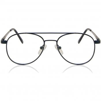 Pilot Full Rim Metal Kids' Prescription Glasses Online Blue Size 44 - Blue Light Block Available - SmartBuy Kids