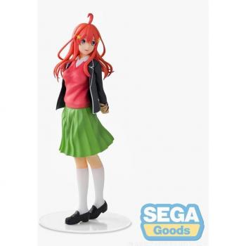 Estatua PVC Sega The Quintessential Quintuplets Itsuki Nakano 22cm