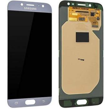 Pantalla LCD Original Samsung Galaxy J7 2017 + Kit de Vidrio Templado - Plata