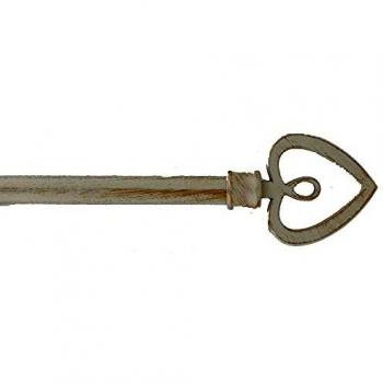 Kit 180 Cm D19 Terminal Coeur - Marfil/Oro