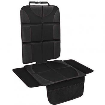 Anykuu Protector de Asiento de Coche Protector de Cojín de Asiento de Niño Impermeable Antiincrustante Antiarañazos y Antideslizante Funda de Asiento de Coche con Bolsa de Almacenamiento