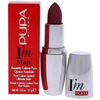Pupa I'm Matt Pure Color Lipstick Ultra Matte - Magenta Rose 3.5g