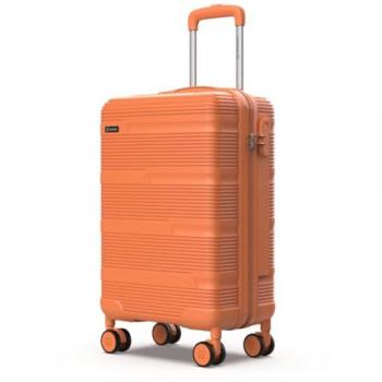 Maleta de Cabina Numada Upfly T10 20' ABS XS Naranja (55x36x19cm) - Resistente, Ligera, Apta para Ryanair, Cierre de Combinación y 4 Rued