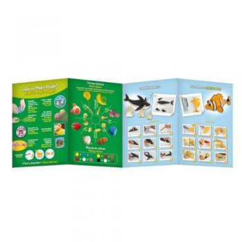 Set de Modelado Alpino Magic Dough Sea World con Rodillo Jovi, 6 Colores de Pasta de 40 gr cada uno