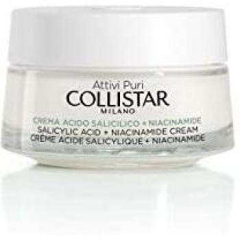 Collistar Attivi Puri Cream Salicylic Acid + Niacinamide 50 ml
