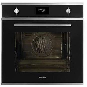 Horno Multifunción Pirolítico SMEG SFP6401TVN1, 70L, Clase A+, Negro
