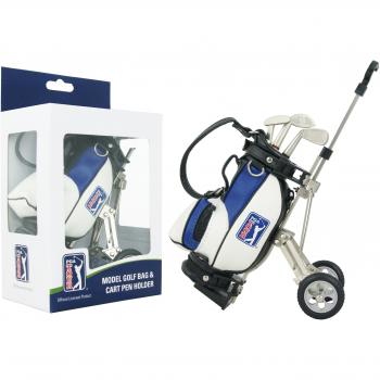PGA Tour PGAT165 - Portabolígrafos en forma de bolsa de golfy set de bolígrafos en estuche de regalo