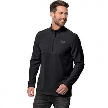 Jack Wolfskin – Sudadera de Forro Polar Gecko, otoño/Invierno, Hombre, Color Negro, tamaño M