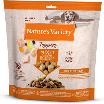 Nature's Variety Toppers Pollo Liofilizado para Perros 120g