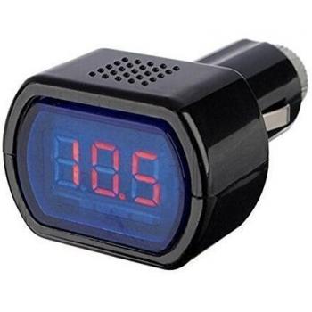 Demarkt 1x 12-24V LED Medidor Digital para Comprobar Voltaje de Batería de Automóvil Voltimetro