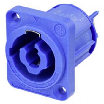 Conector altavoz hembra Neutrik NAC3MPA azul