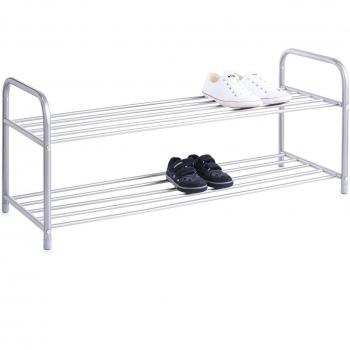 Zeller 13121 - Zapatero (93 x 35 x 38 cm), color aluminio