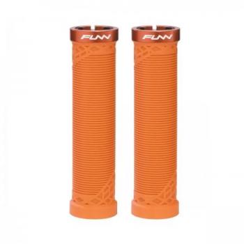 Funn Hilt Lock-On Orange Grips 130mm