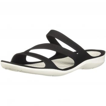 Crocs Women's Swiftwater Sandal - Open-Toe Summer Slide with Cushioned Footbed