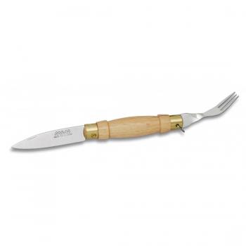 M.ALBAINOX - Navaja mam con tenedor. Hoja: 6 cm