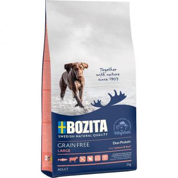 Bozita Grain Free Large Breed con salmón y vacuno - 2 kg