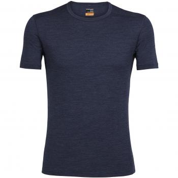 Icebreaker Oasis Crew Camiseta de Lana Merina Fathom Heather