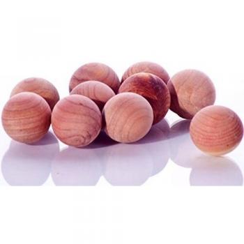 Bolas de cedro antipolillas, 10ud