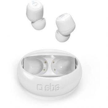Auriculares TWS In-ear Bluetooth 360° SBS Teeartwsspinbtw Blanco