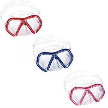 Bestway 8321682 Gafas Buceo 3 a 6 Años Protección UV Colores Surtidos, Unisex Adulto, Multicolor, AB 3 Jahren