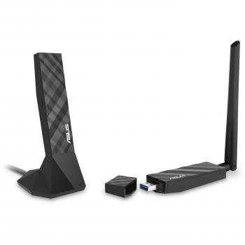ASUS USB-AC56 Dual-Band Wireless-AC1200 Wi-Fi Adapter with USB 3.0 and External Antenna