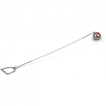 NORDIC Martillo de competición de acero inoxidable - 3,00 kg - 90 mm - lanzamiento de martillo