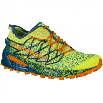 La Sportiva Mutant Trail Running Shoes - Men's, Yellow/Blue, Size 45.5