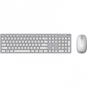 ASUS W5000 Teclado + Ratón Inalámbricos Blanco