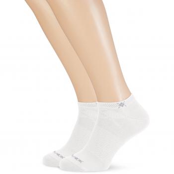Burlington Everyday Men's Low Cut White Socks 2-Pack